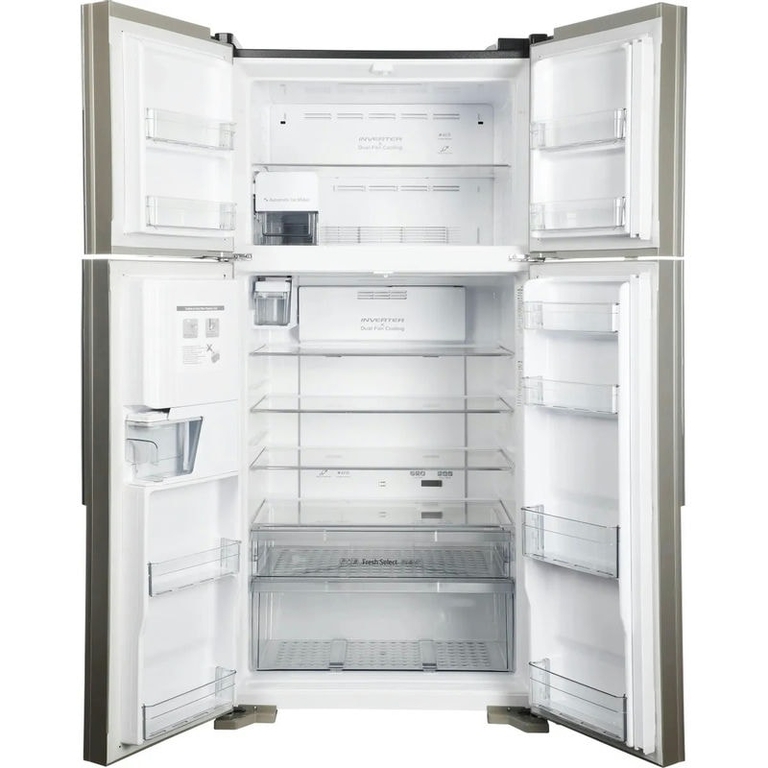 Холодильник Hitachi R-W660PUC7X GC шампань стекло