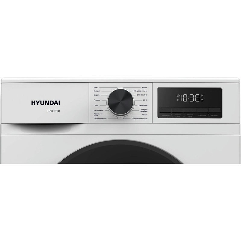 Стиральная машина Hyundai WME8210 белый инвертор
