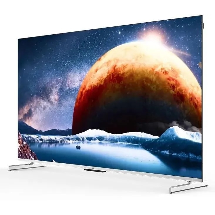 Телевизор Digma Pro 65" Mini LED 65Q Google TV Frameless серебристый/серебристый