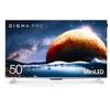 Телевизор QLED Digma Pro 50" Mini LED 50Q Google TV Frameless серебристый/серебристый