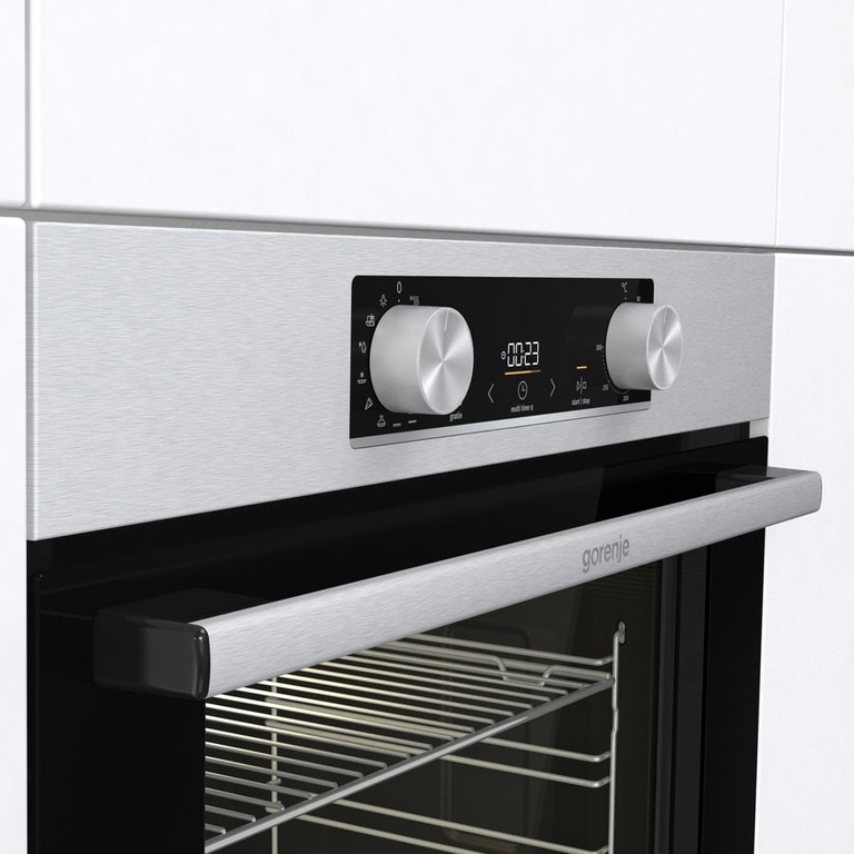 Духовой шкаф Gorenje BO6737E02NX черный