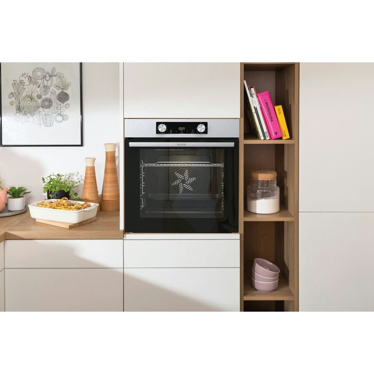 Духовой шкаф Gorenje BO6737E02NX черный