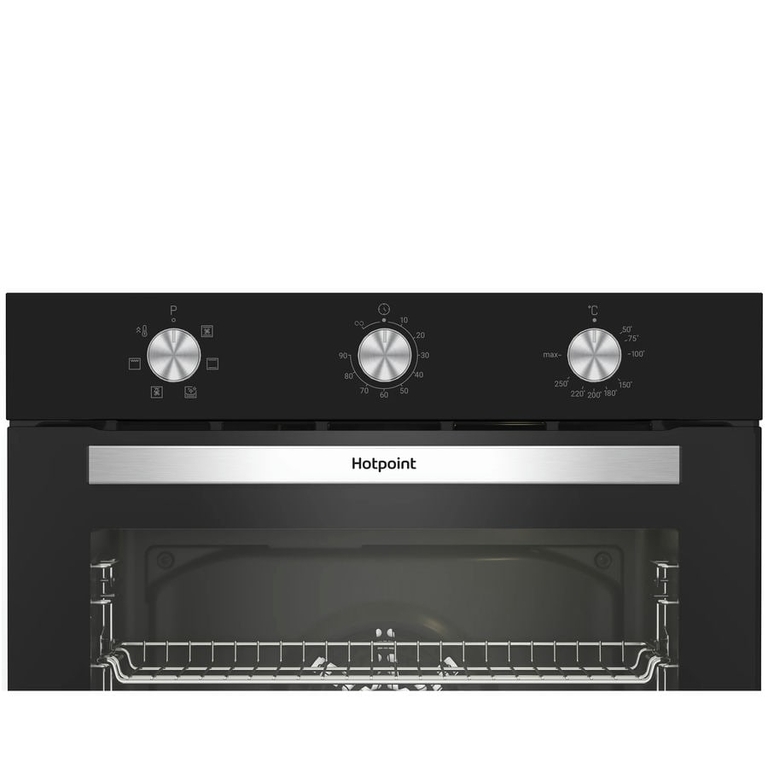 Духовой шкаф Hotpoint HETF 614 JH BL черный