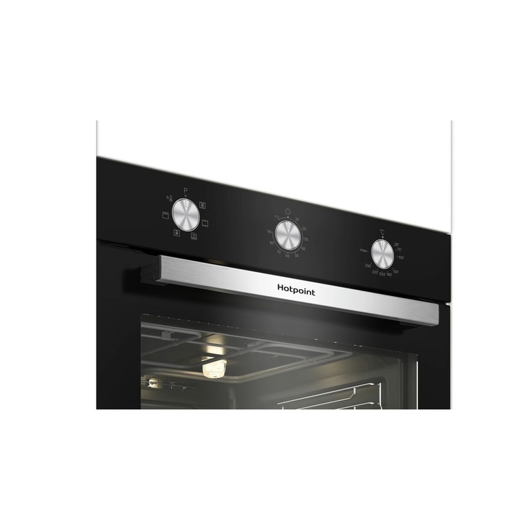 Духовой шкаф Hotpoint HETF 614 JH BL черный