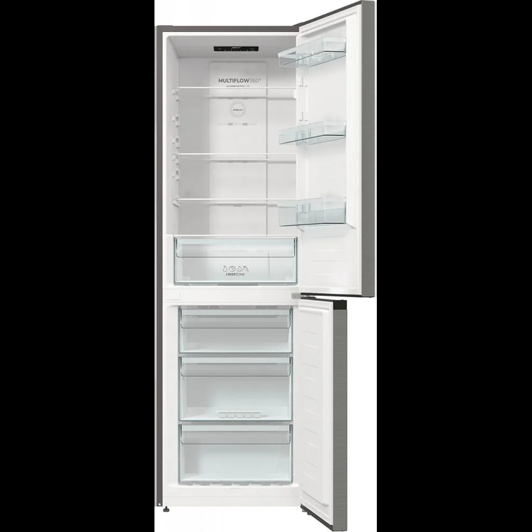 Холодильник Gorenje NRKE62XL серебристый металлик