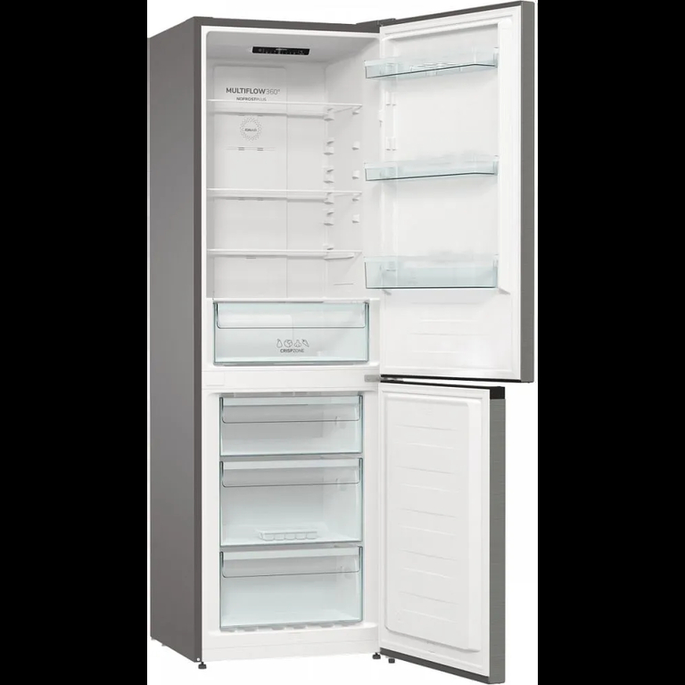 Холодильник Gorenje NRKE62XL серебристый металлик