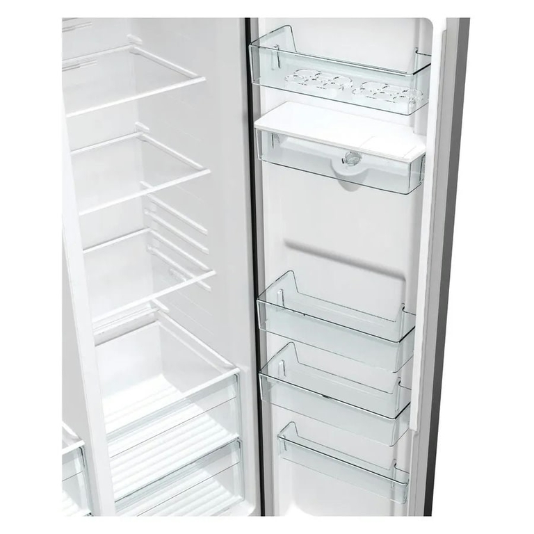 Холодильник Gorenje NRR9185EABXLWD черный матовый