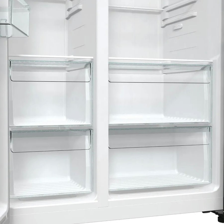 Холодильник Gorenje NRR9185EABXLWD черный матовый
