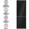 Холодильник MAUNFELD MFF185NFB Inverter