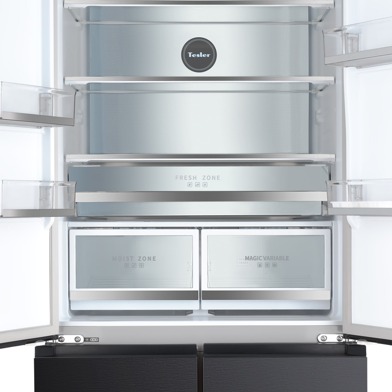 Холодильник TESLER RFD-427BI Sparkling Grey