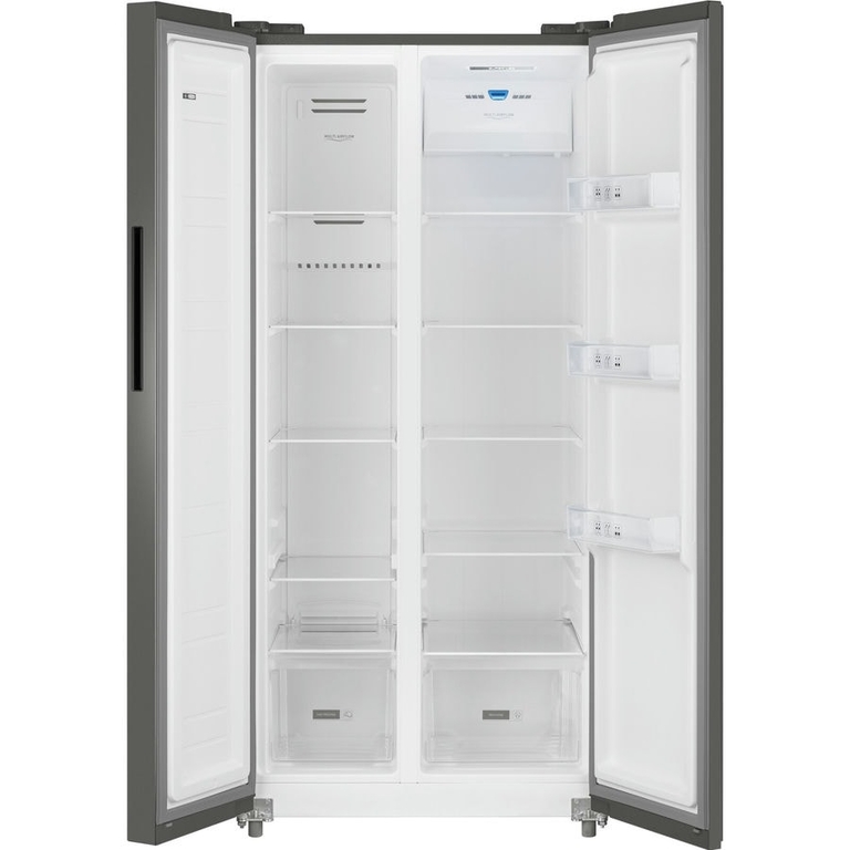 Холодильник Weissgauff WSBS 500 Inverter NoFrost Dark Grey