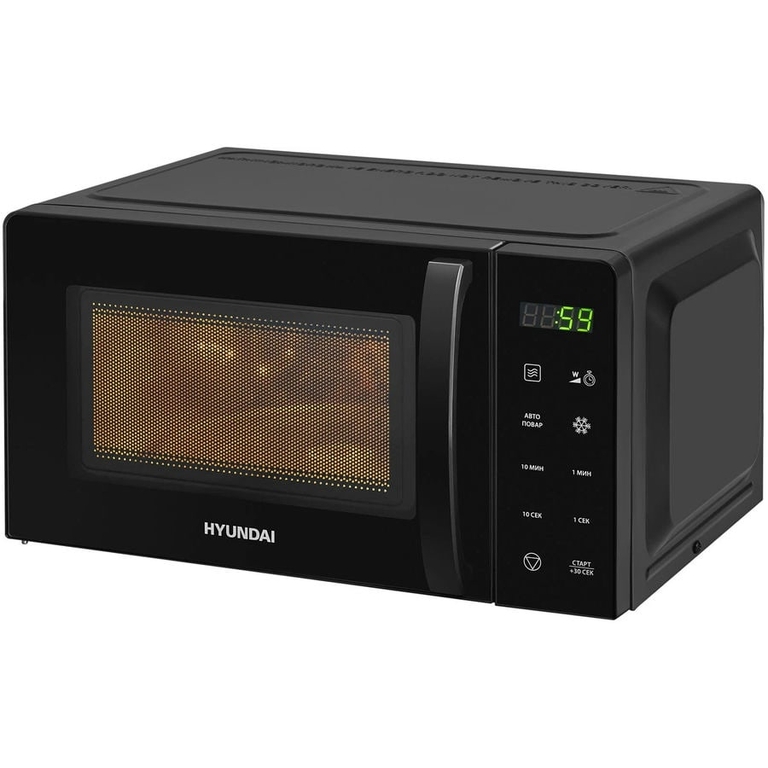 Микроволновая печь Hyundai HYM-D3030, 700Вт, 20л, черный