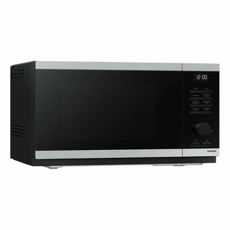 Микроволновая печь Samsung MG23DG4524ATBW нерж/черный