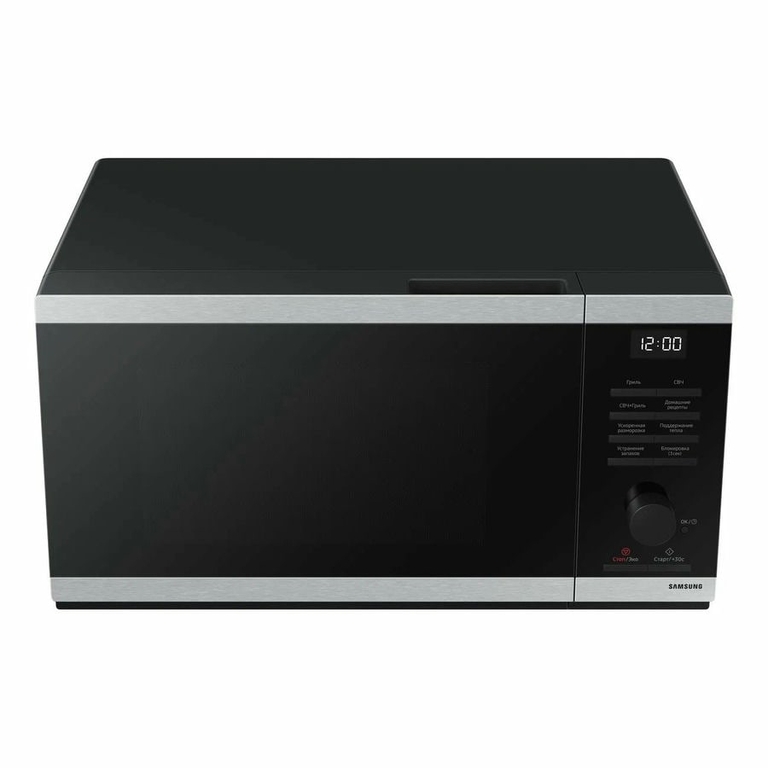 Микроволновая печь Samsung MG23DG4524ATBW нерж/черный