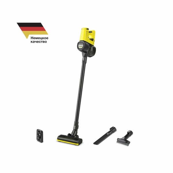 Пылесос ручной Karcher VC 4 (1.198-632.0) черный/желтый