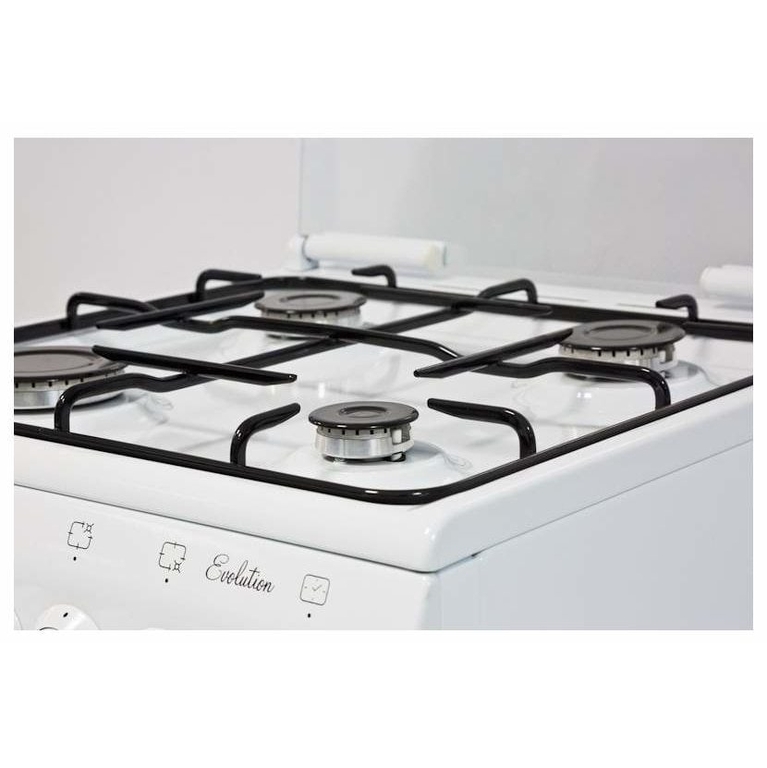 Плита De Luxe 5040.42г (кр) ЧР белый