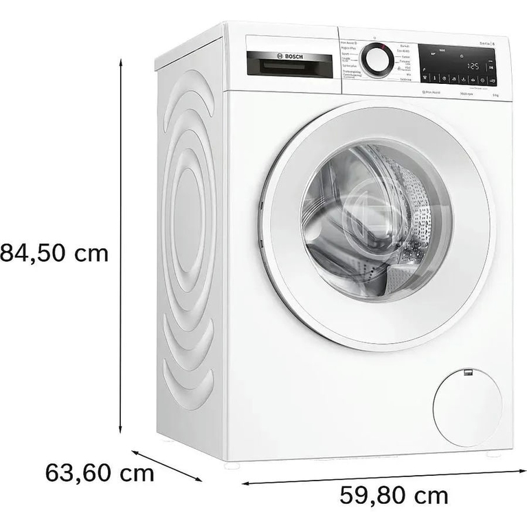 Стиральная машина Bosch WGG246ZLSN панель английская