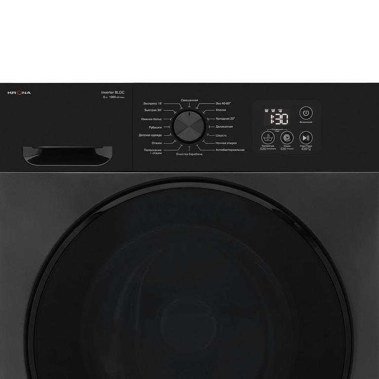Стиральная машина Krona Rhene Grey 1000 6K WM