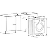Стиральная машина Weissgauff WMI 6147 Inverter Steam