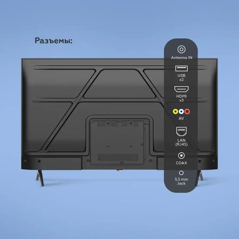 Телевизор BQ 40FS36B Black
