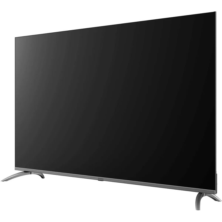 Телевизор Digma DM-LED65UBB41 Metal темно-серебристый/серебристый