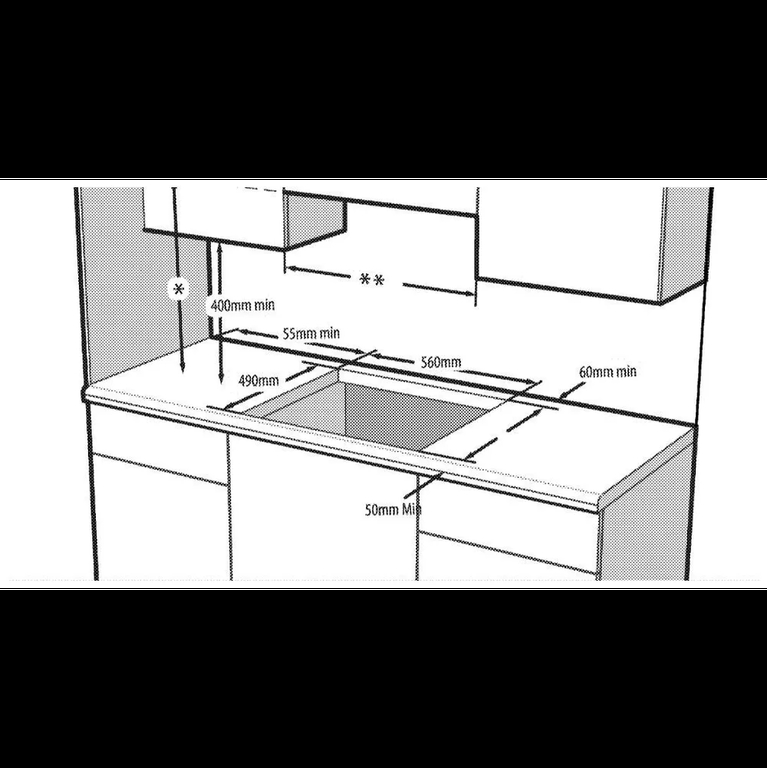 Варочная панель Hotpoint HR 6T2 B S, черный