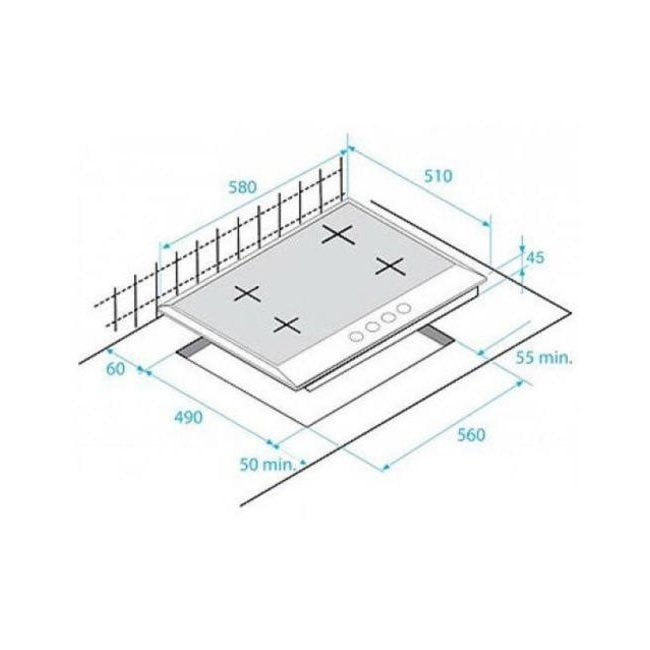 Варочная поверхность BEKO HIAG64225SAR