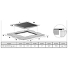 Варочная поверхность KORTING HIB 68700 B Quadro