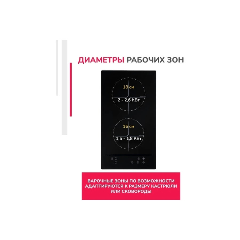 Варочная поверхность Simfer H30I72S002 черный