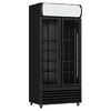 Витрина холодильная NORD RSC 600 GBB черная