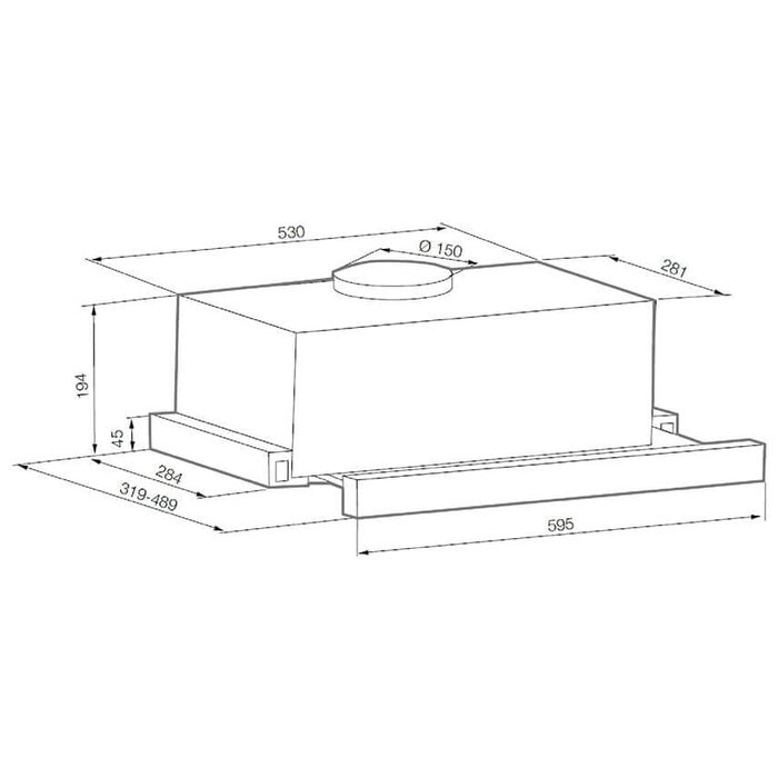 Вытяжка Graude DHF 60.0 EL