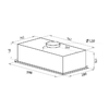 Вытяжка HOMSair Camelia Power 60 Inox