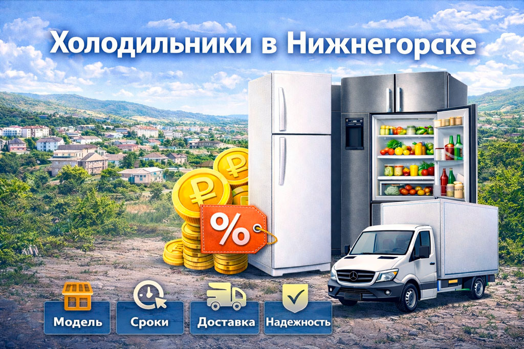 Купить холодильник в Нижнегорском (Крым)