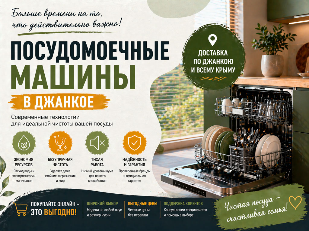 Посудомоечные машины в Джанкое